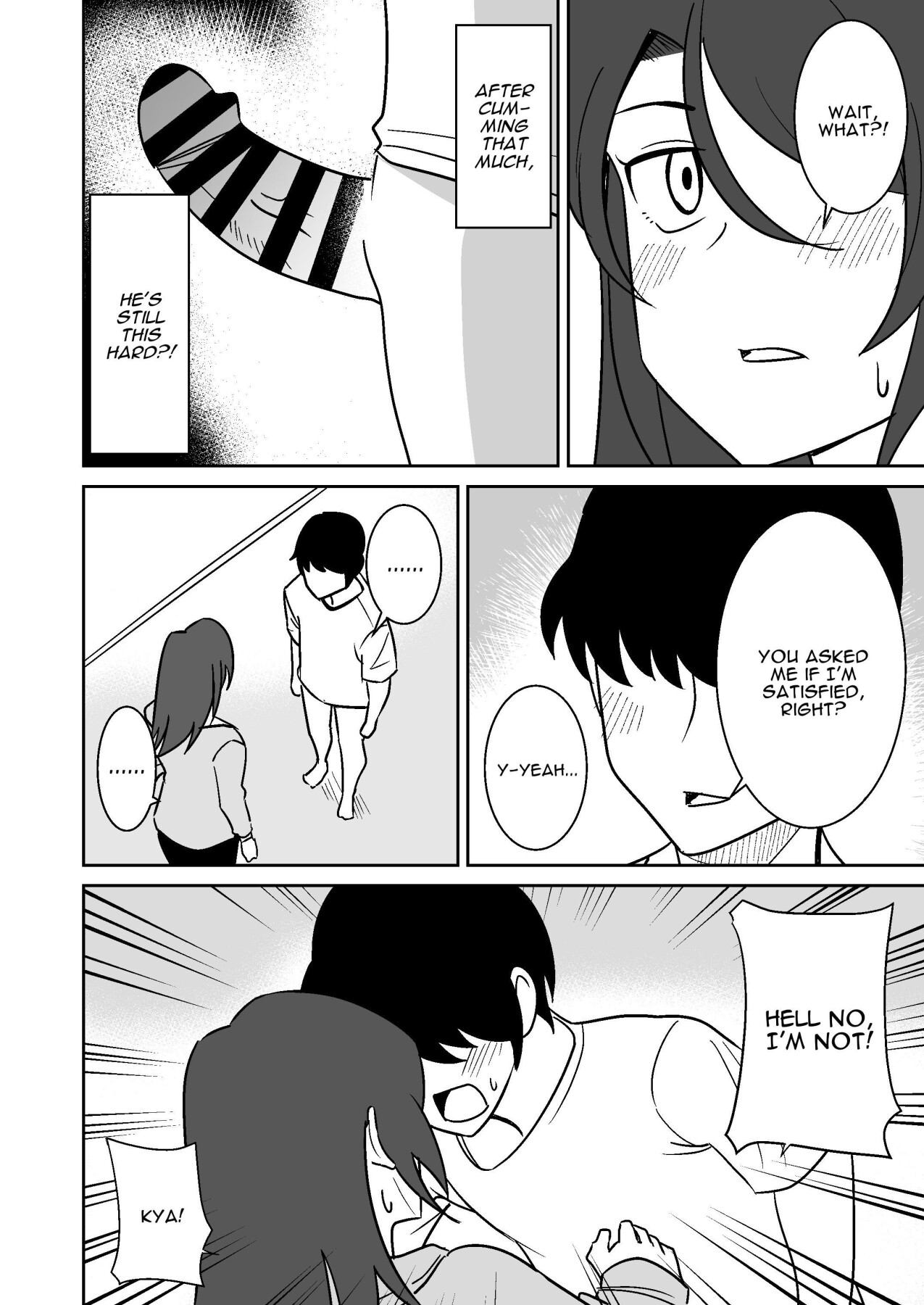 Hentai Manga Comic-Mating with a Huge Assed Housewife-Read-11